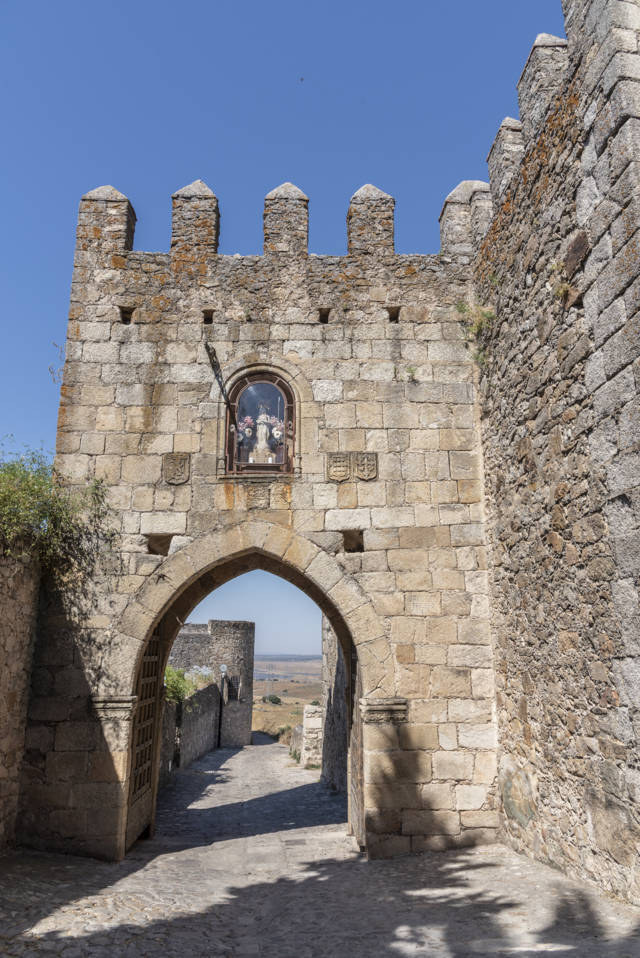 97 - Caceres - Trujillo - murallas - Arco del Triunfo